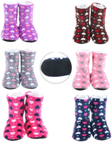 Pantuflas de Mujer Colores Surtidos x 12 Pares. Tallas: 36 a la 41