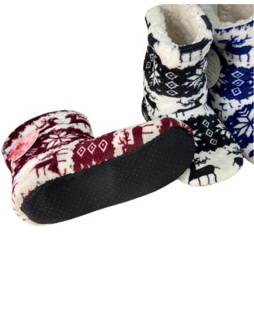Pantuflas de Mujer Colores Surtidos  x 12 Pares Tallas: 36 al 41