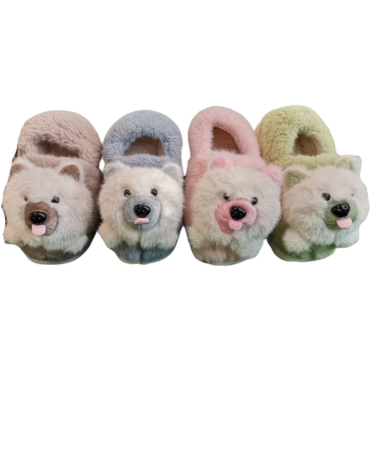 Pantuflas de Niñas Colores Surtidos x 24 Pares.Talla: 25 al 30