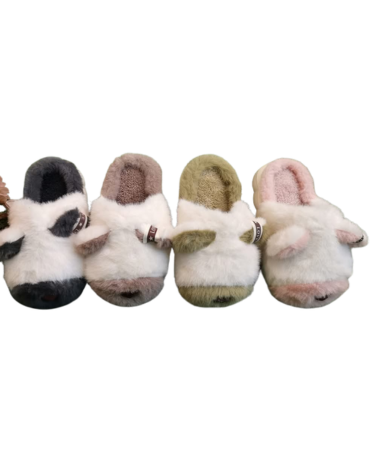 Pantuflas de Niñas Colores Surtidos x 24 Pares.Talla: 30 al 35