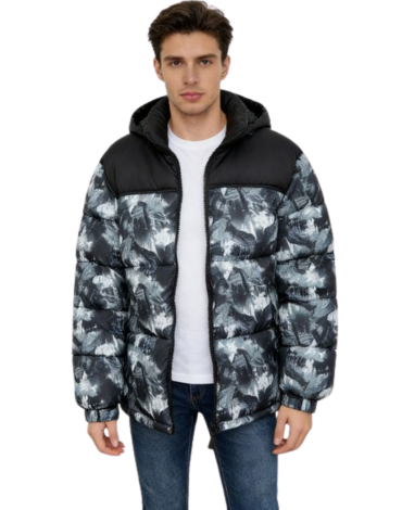 Parka de Hombre con Diseño x 5 Unds. Talla: S - M - L - XL - XXL