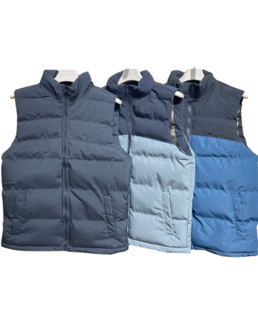 Parka sin Manga Colores Surtidos x 12 Unds. Talla: M - L - XL - XXL