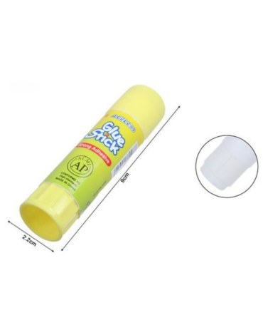 Pegamento en Barra Glue Stick x 48 Unds. Medida: 9 x 2.2 cm aprox.
