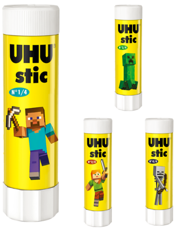 Pegamento en Barra UHU  x 4 Unds. Medida: 40 Grs.