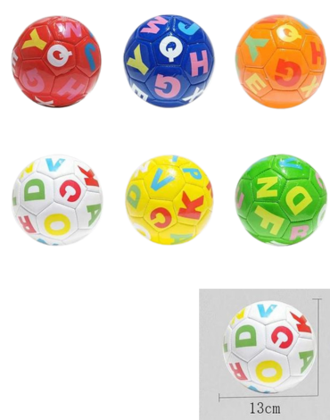 Pelota Colores Surtidos x 10 Unds.Medida: 13 cm aprox