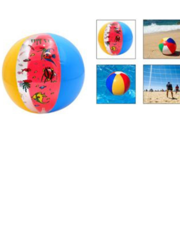 Pelota Inflable de Playa x 12 Unds.Medida : 30 cm aprox.