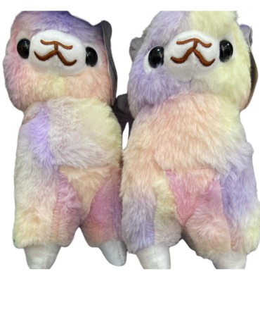 Peluche  Llama x 4 Unds. Medidas: 30 cm aprox