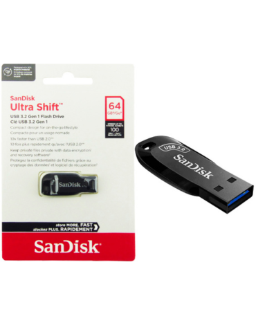 Pendrive de 32 GB Ultra Shift 3.0 Color Unico x 5 Unds.