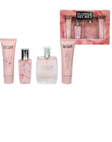 3 Set Perfume Mujer 50 ML Loción de Cuerpo 50 ML Loción de Manos de 50 ML