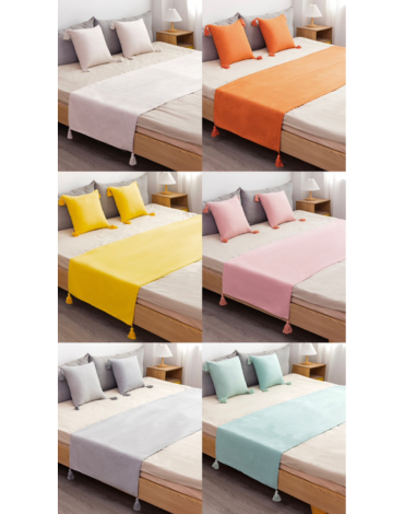 Pieceras Lino sin Fundas x 3 Unds. Medida: 70 x 210 cm aprox.