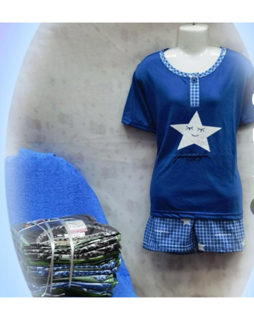 Pijama  Algodón de Niño x 12 Unds.Talla: 6 - 8 - 10 - 12 - 14