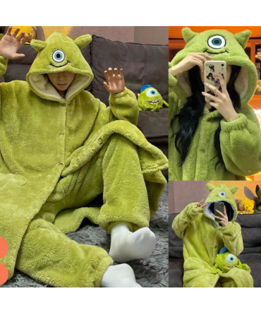 Pijama de Mujer y Hombre Plush x 3 Unds.Talla: Estándar