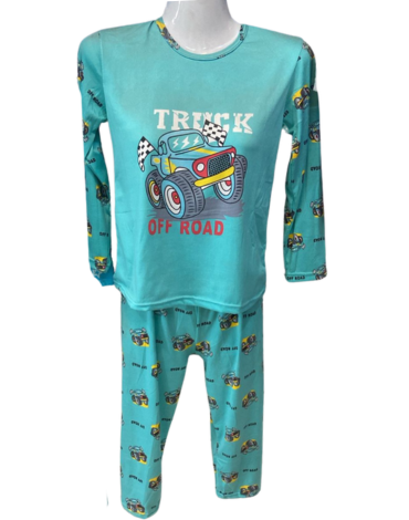 Pijama de Niño de Algodón x 12 Unds. Tallas: 6 - 8 - 10 - 12