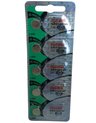 Pila Maxell SR920SW 1.55 V x 4 Unds.