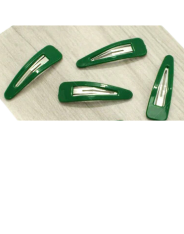 12 Set de Pinche Tictac Acrílico. Medidas: 6 cm aprox (1 Set Trae 10 Unds)