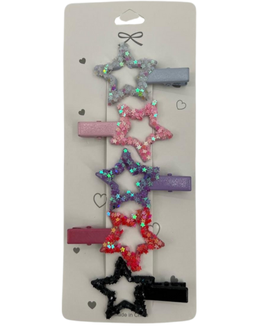 Pinche con Lentejuelas Colores Surtidos x 36 Unds.