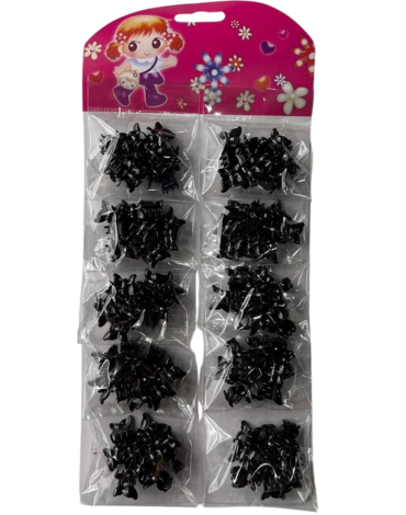6 Set de Pinches Color Único (1 Set Trae: 10 PCS)