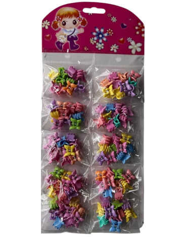 6 Set de Pinches Modelos Surtidos (1 Set Trae: 10 PCS)