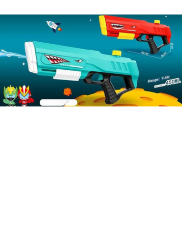 Pistola de Agua Colores Surtidos x 4 Unds.Medida: 450 ML