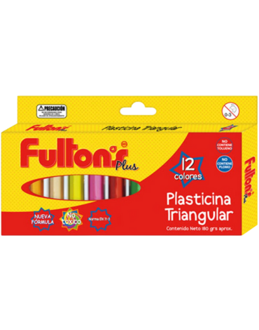 3 Set de Plastilina Fultons (1 Set: 12 PCS)