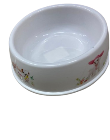 Plato para Mascotas de Plástico x 10 Unds. Medida:16*18.3*5.4 cm aprox
