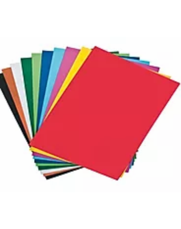 Pliego de Cartulina Colores Surtidos  x 25 Unds.