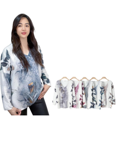 Polera Dama Colores Surtidos x 12 Unds.Talla: S / M - L/ XL