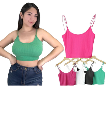 Polera Dama Colores Surtidos x 12 Unds.Talla: S / M -  M / L - L /XL