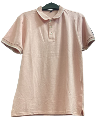 Polera Piqué de Hombre Manga Corta sin Bolsillo  x 12 Unds. Tallas: M - L - XL -XXL