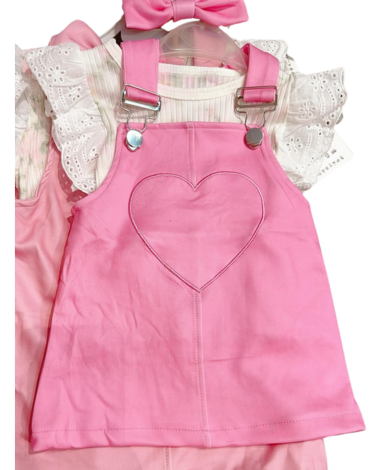 Polera con Vestido de Niña x 12 Unds Talla: 0 a 36 Meses