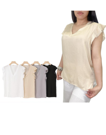 Polera de Dama Colores Surtidos x 12 Unds Talla: S / M - M / L -  L /XL