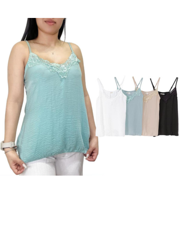 Polera de Dama Pabilo Colores Surtidos x 12 Unds Talla: S / M - M / L -  L /XL