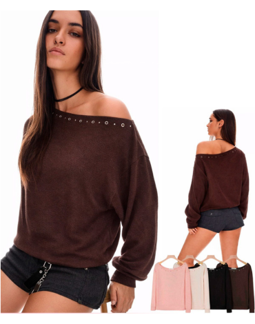 Polera de Mujer Colores Surtidos x 12 Unds.Talla: S /M - M / L