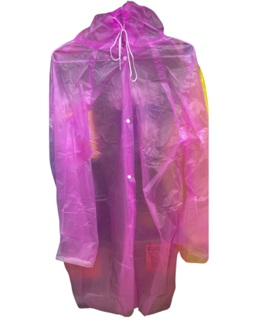 Poncho Impermeable Delgada de Adulto x 12 Unds. Talla: Única