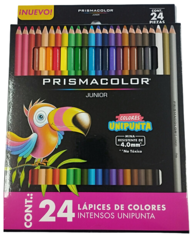 6 Cajas Lápices Prisma Color.(1 Estuche Trae:24 PCS)