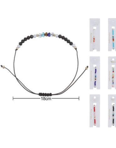 Pulseras de Hilo Colores Surtidos x 24 Unds.Medida : 18 cm aprox.