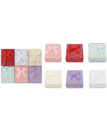 Caja de Regalo Colores Surtidos x 24 Unds. Medidas: 9 x 7.5 x 3 cm  Aprox