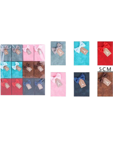 Caja de Regalo Colores Surtidos x 24 Unds. Medidas: 5 x 5 cm Aprox