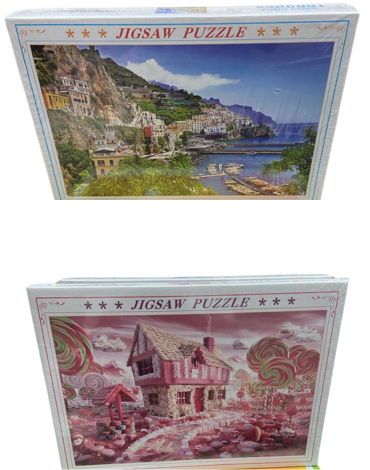 Rompecabezas Puzzle 1000 PCS x 4 Unds.
