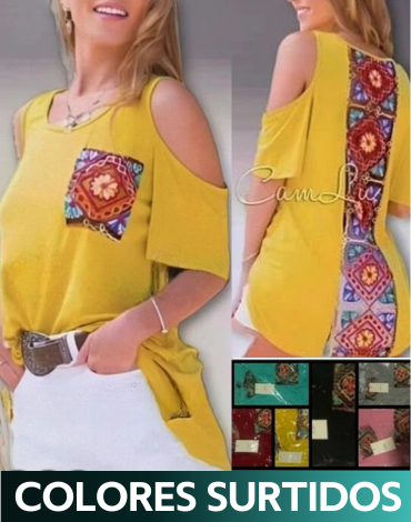 Polera de Dama x 6 Unds Talla: Estándar