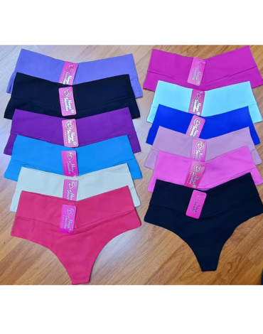 Colaless de Dama Colores Surtidos x 12 Unds. Tallas: M - L - XL
