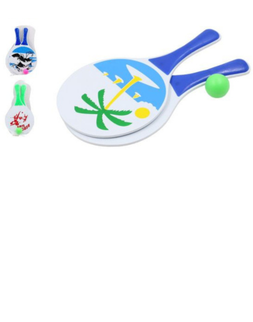 4 Set Raquetas de Playa + Pelotas .(1 Set Trae:3 PCS)
