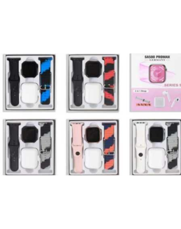 Reloj Smartwatch SA500 Colores Surtidos x 4 Und.
