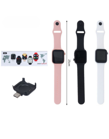 Reloj Smartwatch Ultra Inteligente Colores Surtidos x 4 Und.