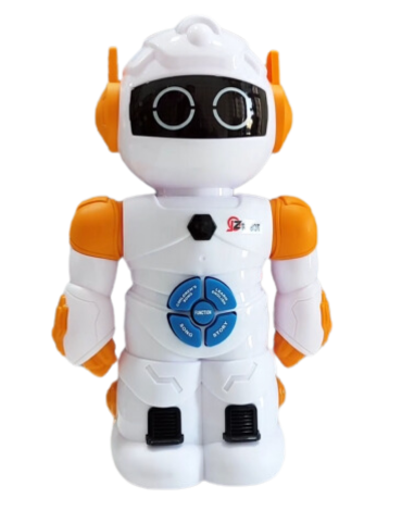 Robot con Luz Musical  x 4 Unds.