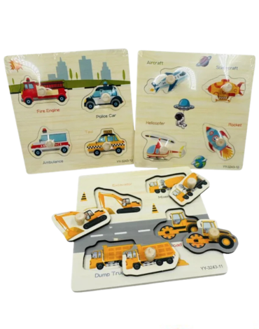 Rompecabezas Ensamble de Autos x 12 Unds