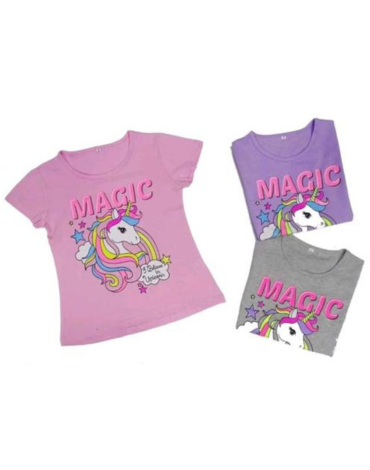 Polera de Niña x 18 Unds. Tallas: 4 a la 14.