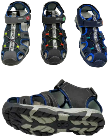 Sandalia para Niños Colores Surtidos x 18 Pares. Talla: 20 al 25