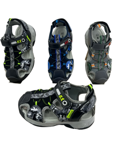 Sandalia para Niños Colores Surtidos x 18 Pares. Talla: 20 al 25