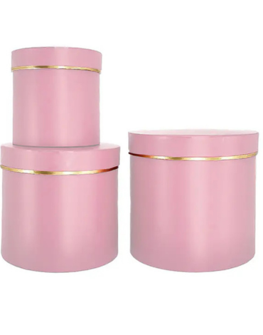 3 Set Caja de Regalo Redonda (1 Set Trae : 3 PCS)